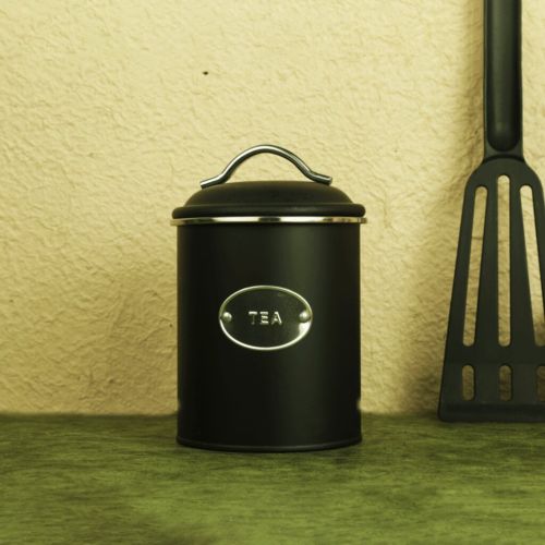 Kitchen Tea Jar|900 ml Black