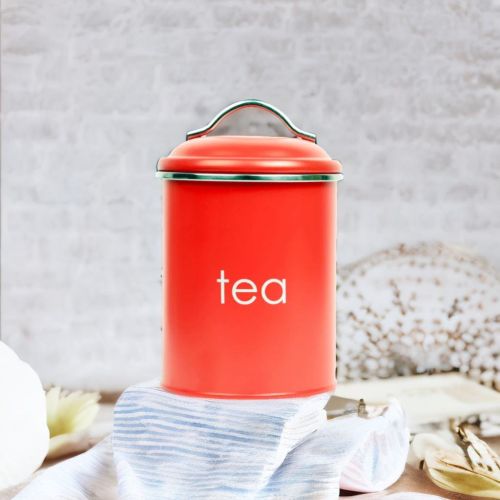 Kitchen Tea Jar|900 ml Red